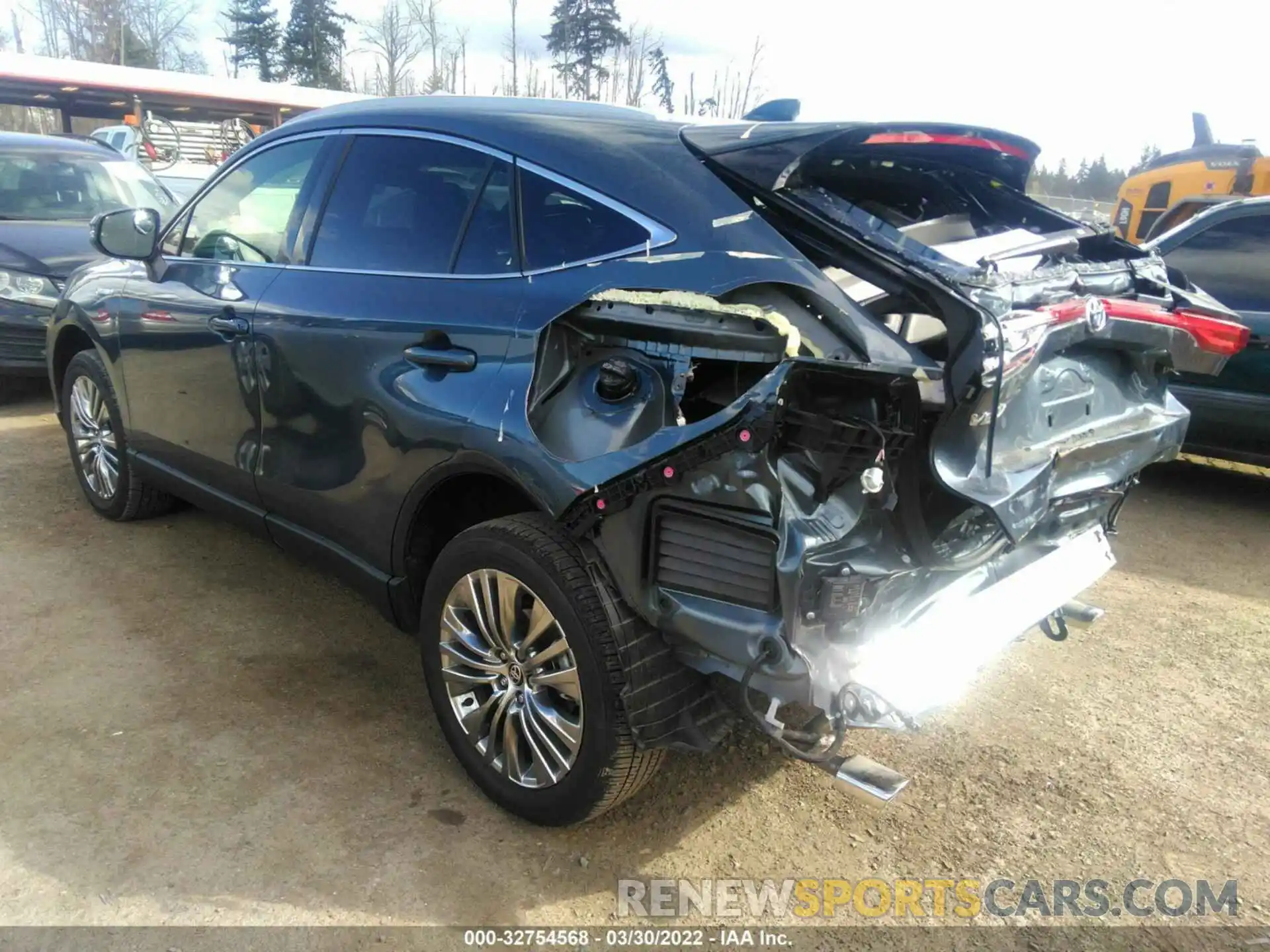 3 Photograph of a damaged car JTEAAAAH5MJ004200 TOYOTA VENZA 2021