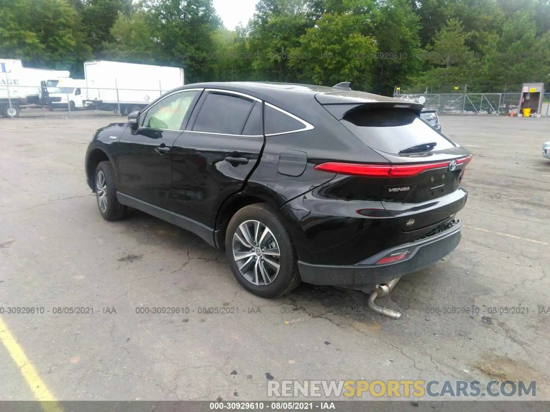 3 Фотография поврежденного автомобиля JTEAAAAH5MJ006979 TOYOTA VENZA 2021