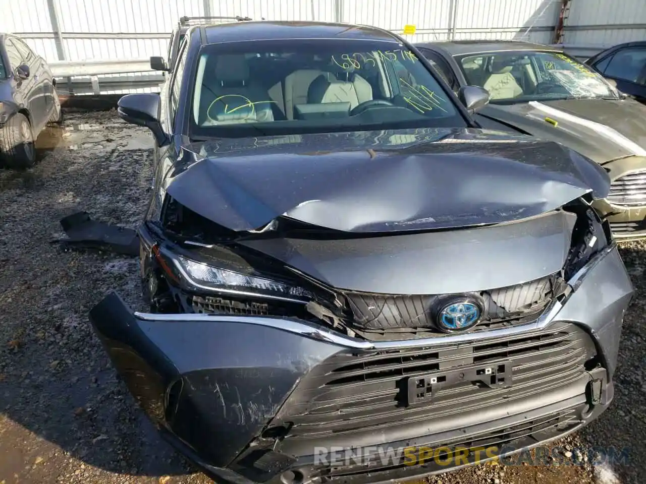 9 Photograph of a damaged car JTEAAAAH5MJ007310 TOYOTA VENZA 2021