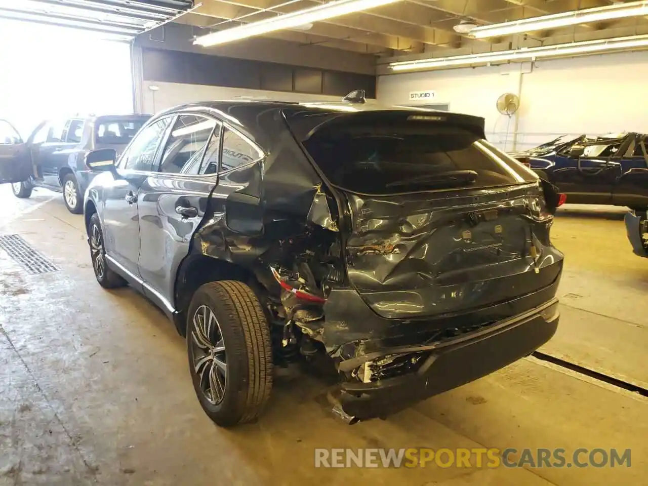 3 Photograph of a damaged car JTEAAAAH5MJ015701 TOYOTA VENZA 2021