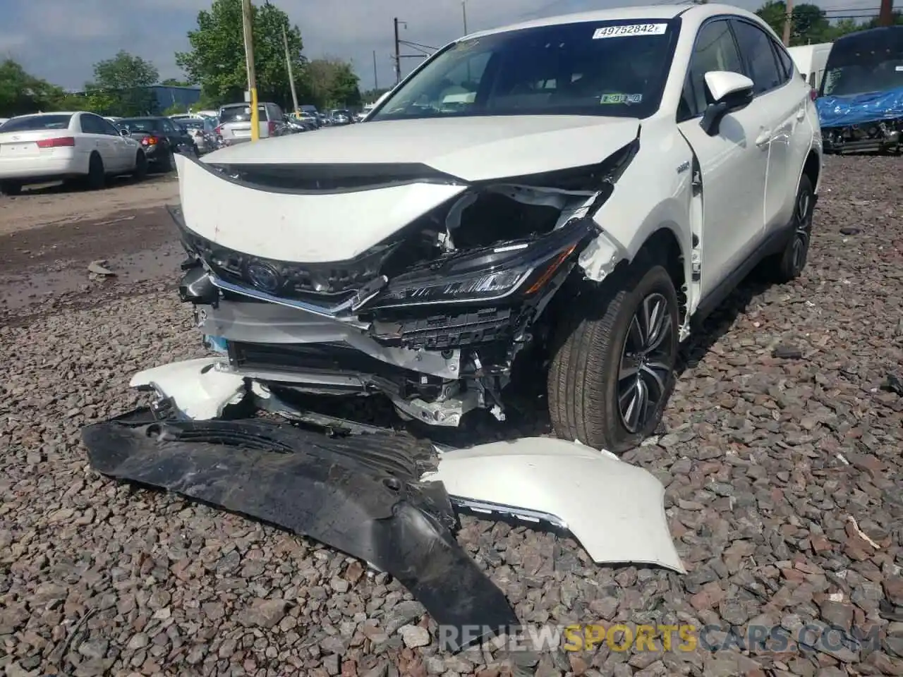 9 Photograph of a damaged car JTEAAAAH5MJ026696 TOYOTA VENZA 2021