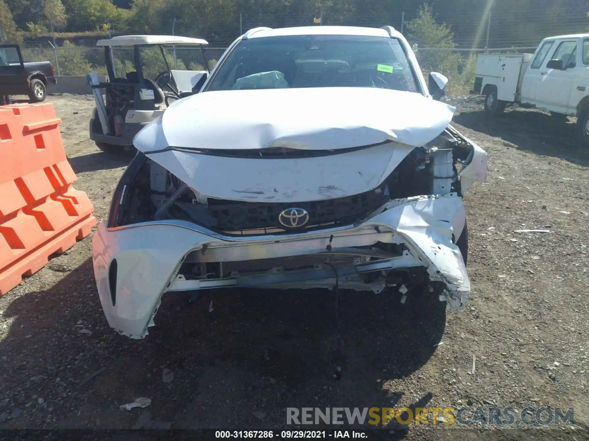 6 Photograph of a damaged car JTEAAAAH5MJ027766 TOYOTA VENZA 2021