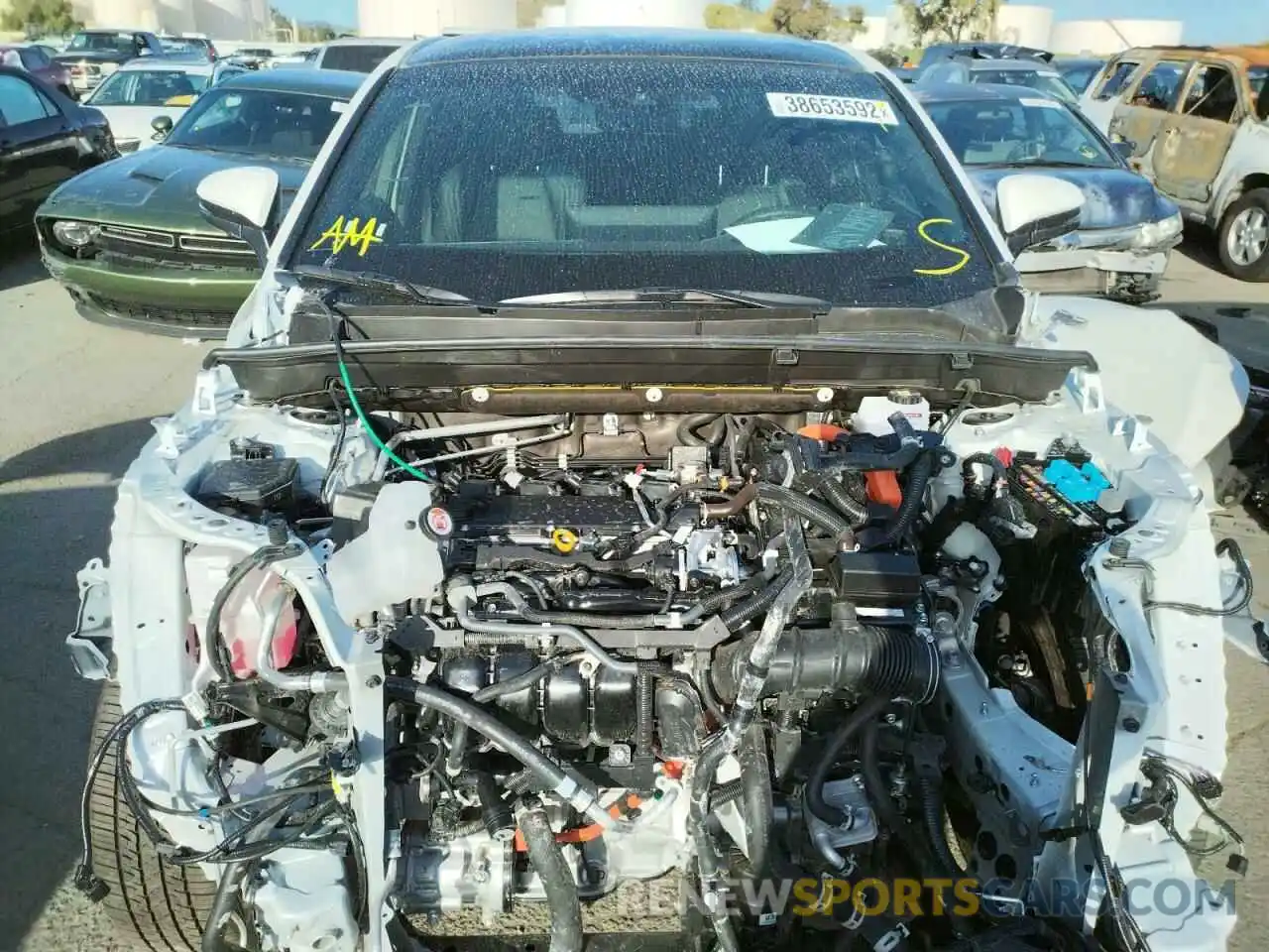 7 Photograph of a damaged car JTEAAAAH5MJ039089 TOYOTA VENZA 2021