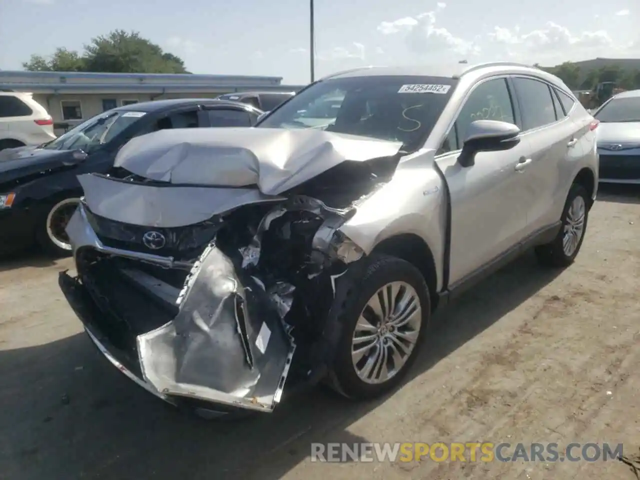 2 Photograph of a damaged car JTEAAAAH5MJ040940 TOYOTA VENZA 2021