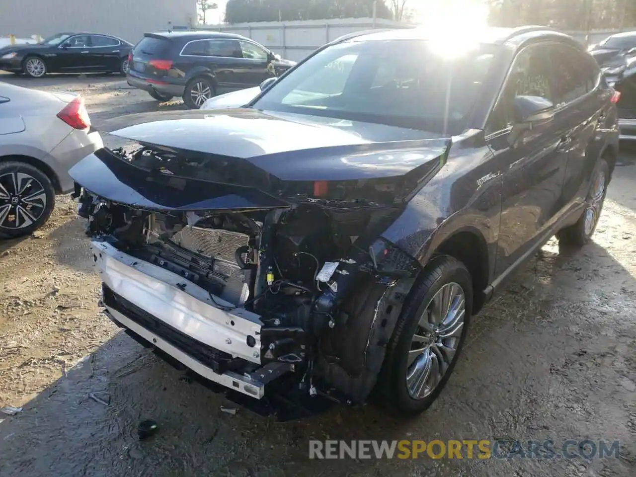 2 Photograph of a damaged car JTEAAAAH5MJ051551 TOYOTA VENZA 2021