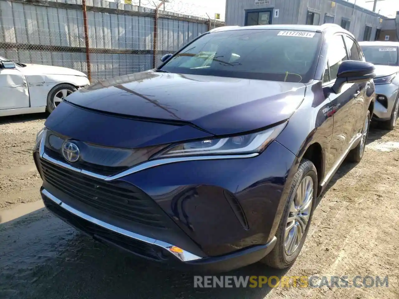 2 Фотография поврежденного автомобиля JTEAAAAH5MJ057057 TOYOTA VENZA 2021