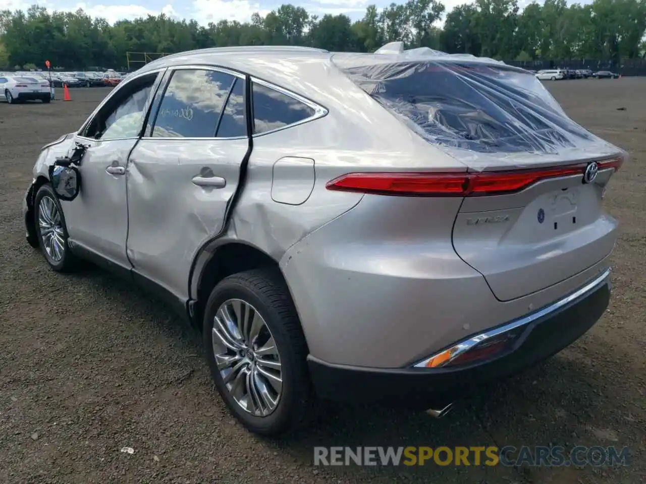 3 Photograph of a damaged car JTEAAAAH5MJ064154 TOYOTA VENZA 2021