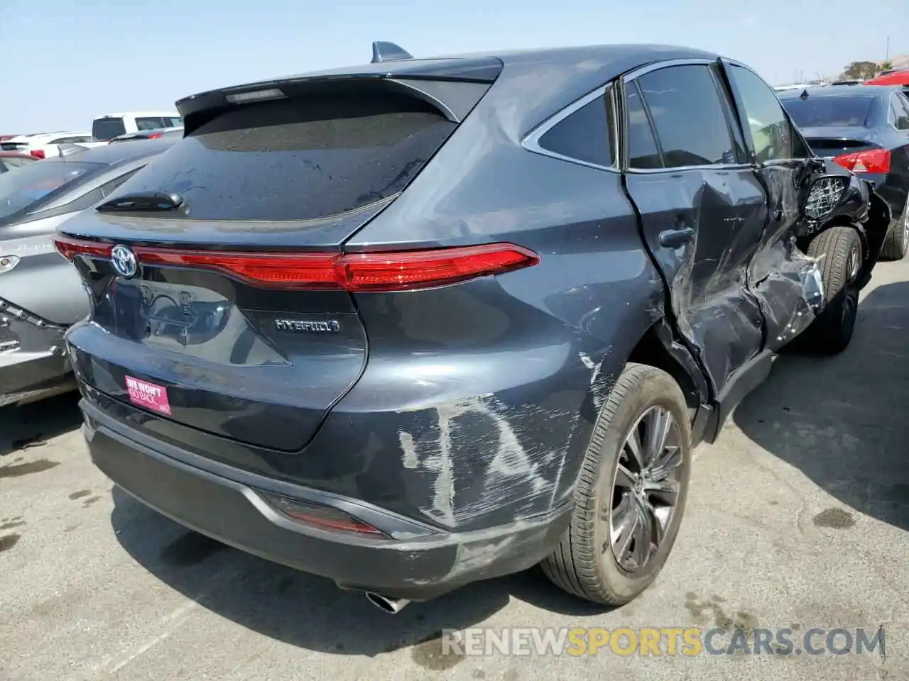 4 Фотография поврежденного автомобиля JTEAAAAH5MJ065241 TOYOTA VENZA 2021