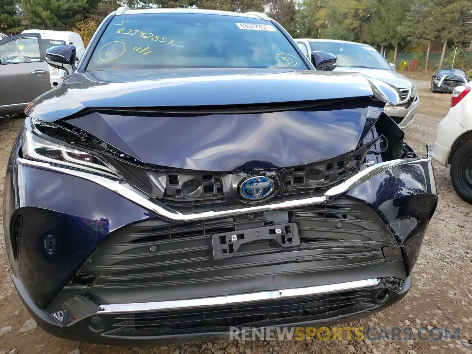 9 Photograph of a damaged car JTEAAAAH5MJ065482 TOYOTA VENZA 2021