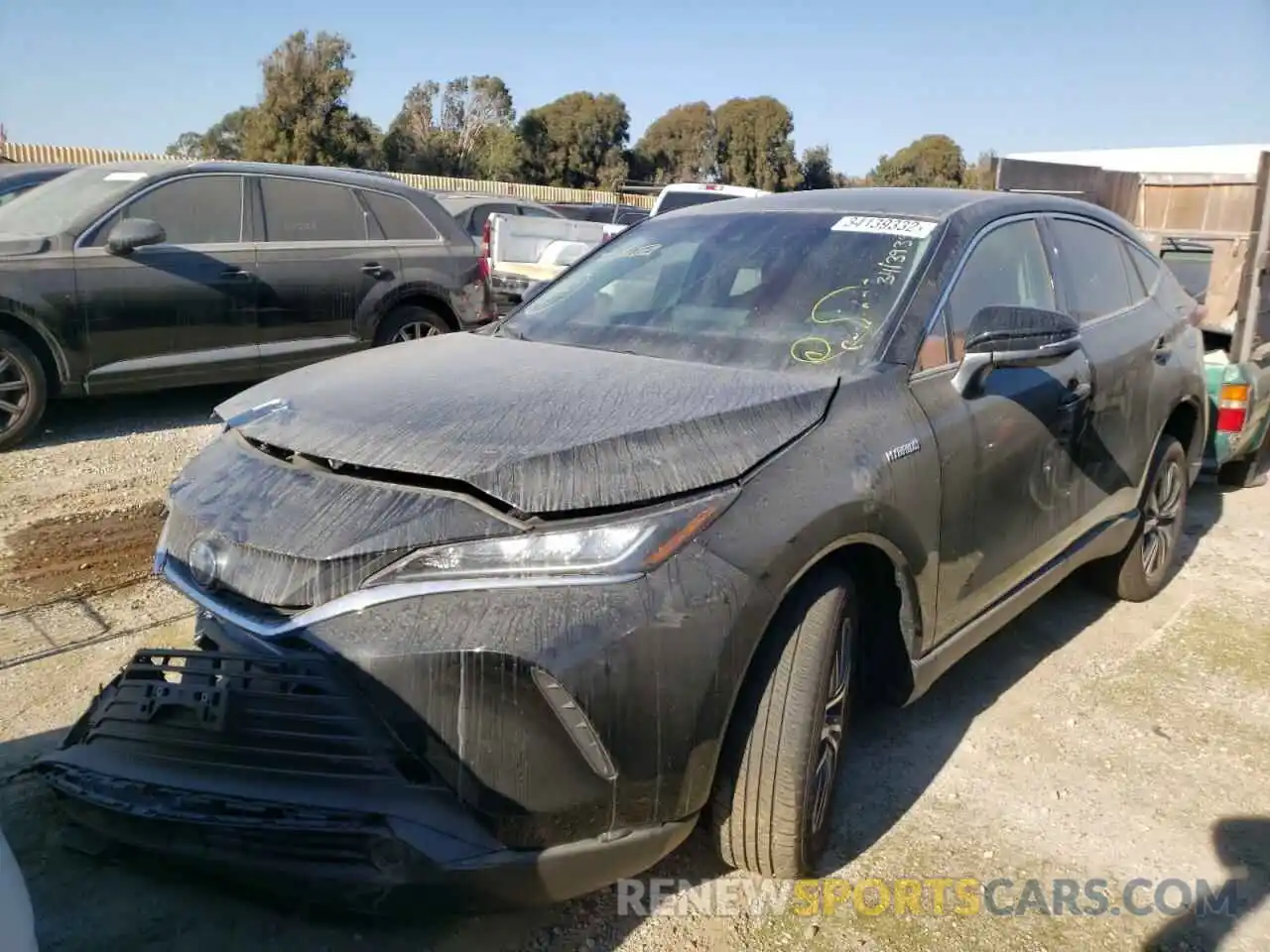 2 Photograph of a damaged car JTEAAAAH5MJ080998 TOYOTA VENZA 2021