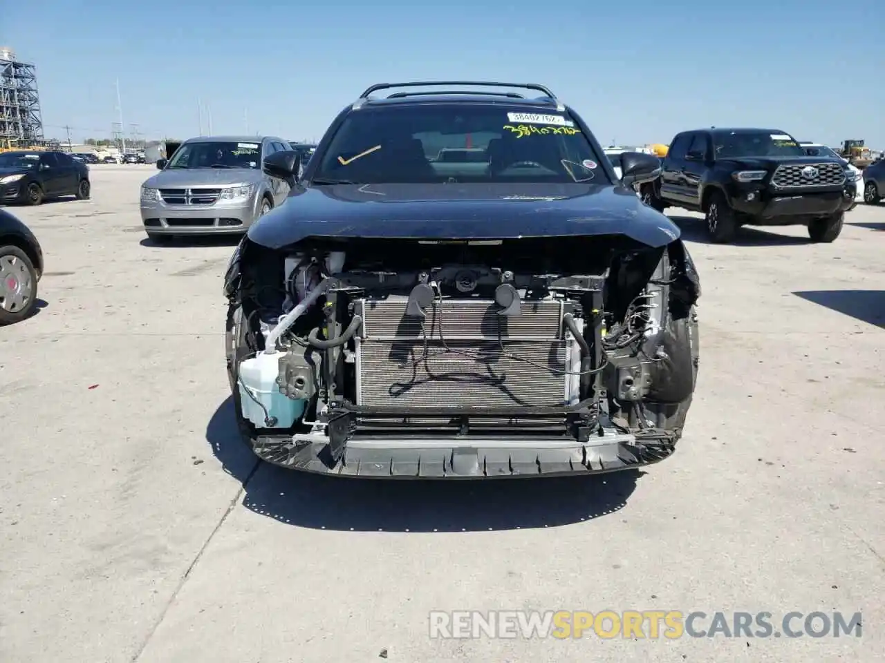 9 Photograph of a damaged car JTEAAAAH6MJ003024 TOYOTA VENZA 2021