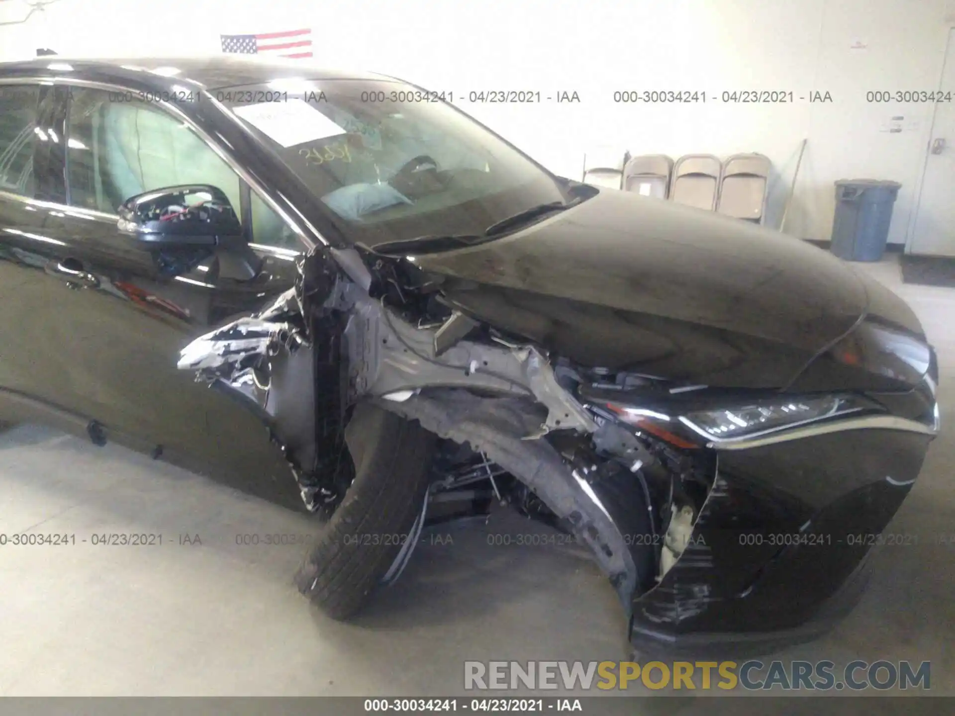 6 Photograph of a damaged car JTEAAAAH6MJ007221 TOYOTA VENZA 2021