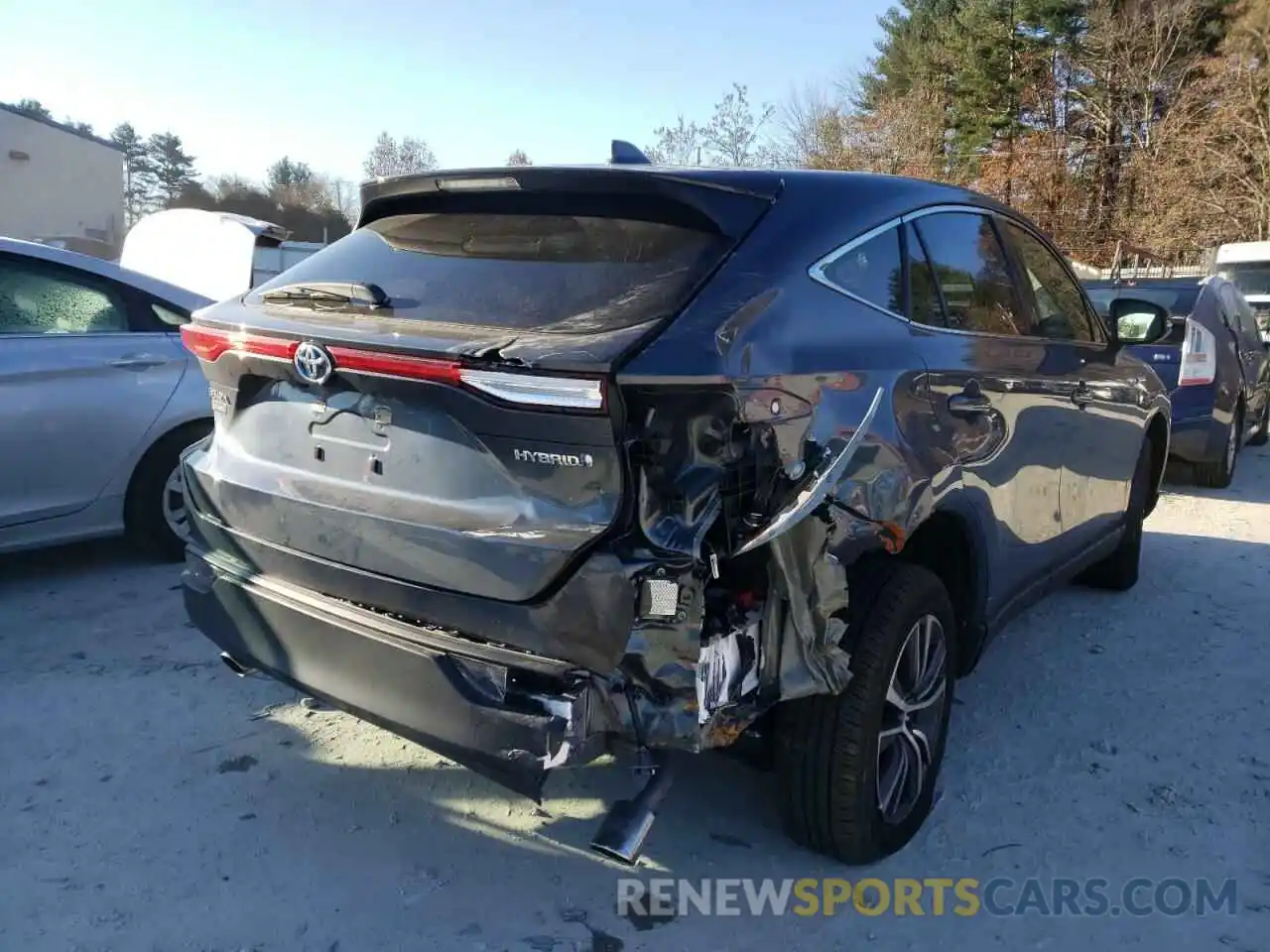 4 Photograph of a damaged car JTEAAAAH6MJ009101 TOYOTA VENZA 2021