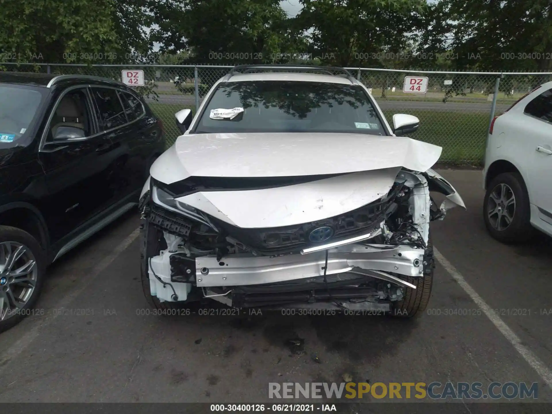 6 Photograph of a damaged car JTEAAAAH6MJ016355 TOYOTA VENZA 2021