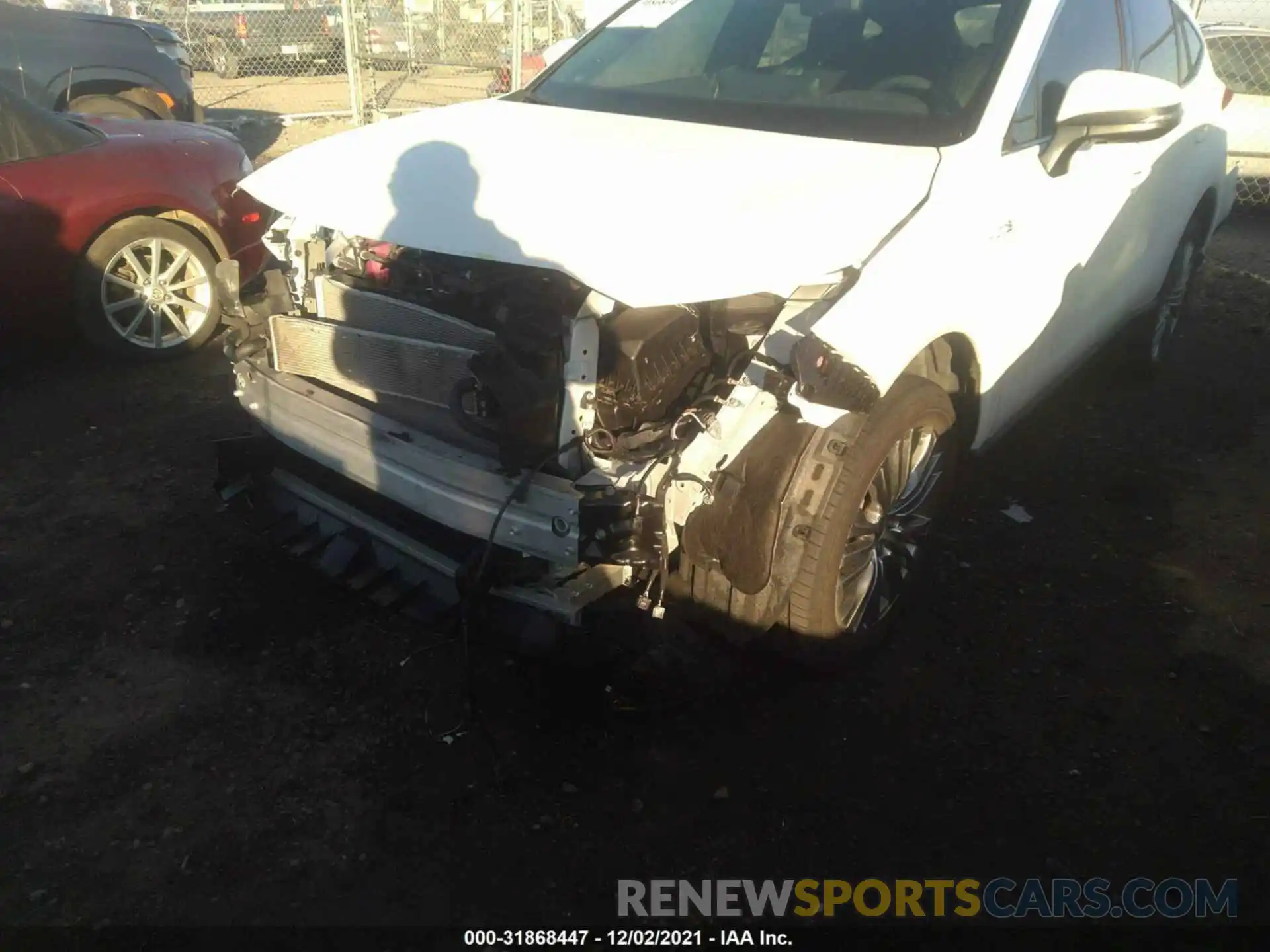 6 Photograph of a damaged car JTEAAAAH6MJ025976 TOYOTA VENZA 2021