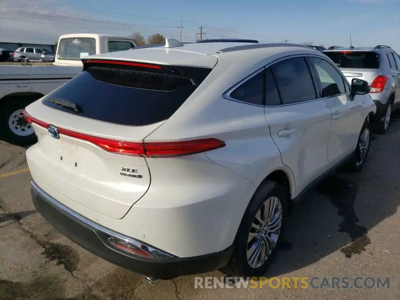 4 Фотография поврежденного автомобиля JTEAAAAH6MJ027565 TOYOTA VENZA 2021