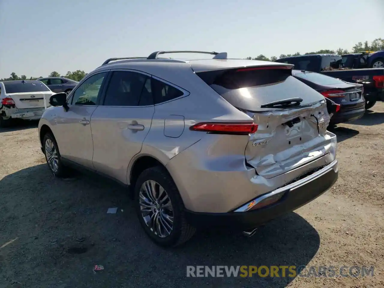 3 Photograph of a damaged car JTEAAAAH6MJ031017 TOYOTA VENZA 2021