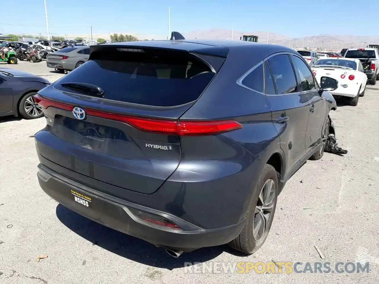 4 Photograph of a damaged car JTEAAAAH6MJ046861 TOYOTA VENZA 2021