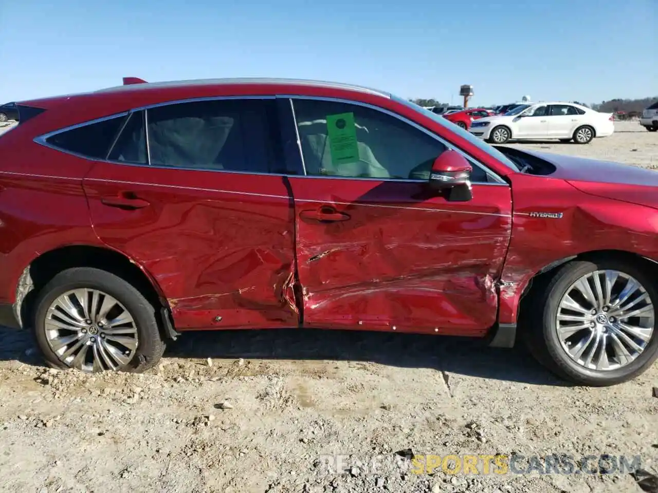 9 Photograph of a damaged car JTEAAAAH6MJ052109 TOYOTA VENZA 2021