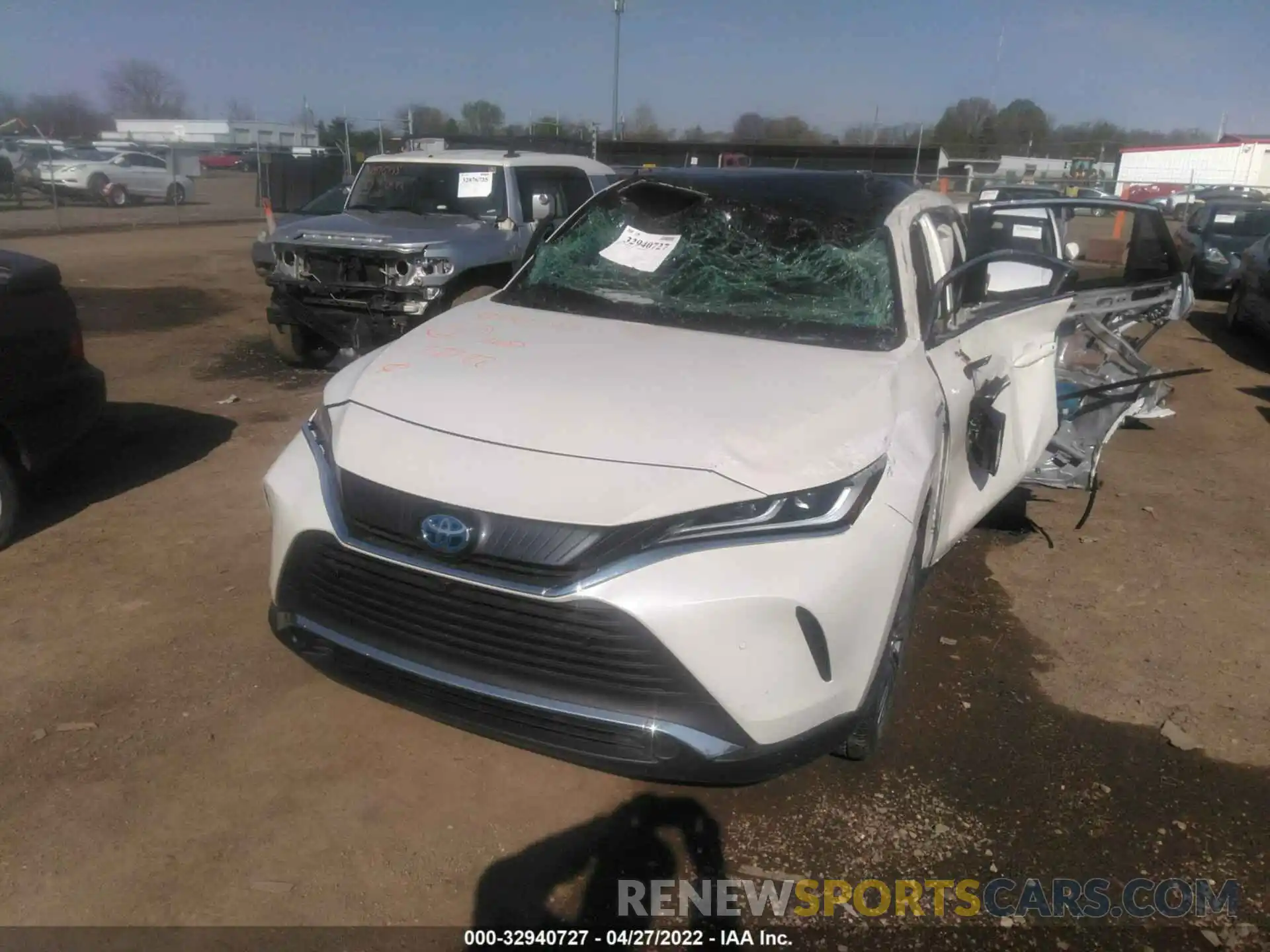 6 Photograph of a damaged car JTEAAAAH6MJ062607 TOYOTA VENZA 2021