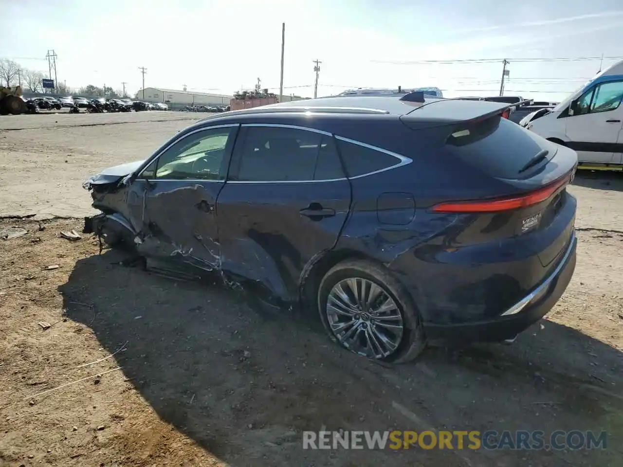 2 Photograph of a damaged car JTEAAAAH6MJ067127 TOYOTA VENZA 2021