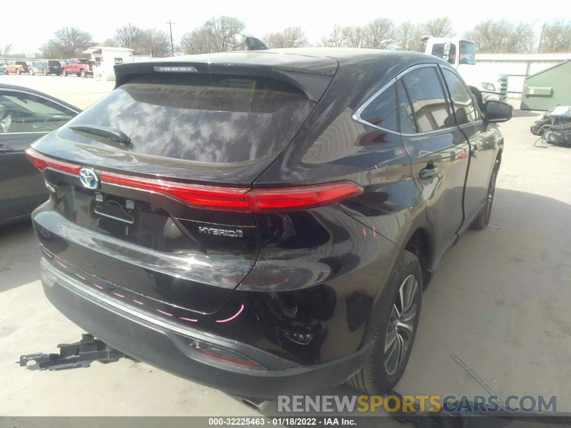 4 Photograph of a damaged car JTEAAAAH6MJ068987 TOYOTA VENZA 2021