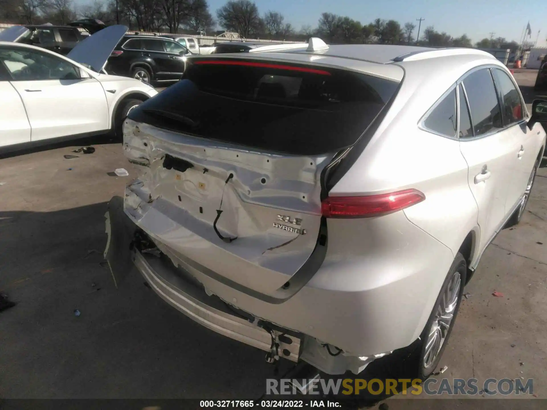 6 Photograph of a damaged car JTEAAAAH6MJ069198 TOYOTA VENZA 2021