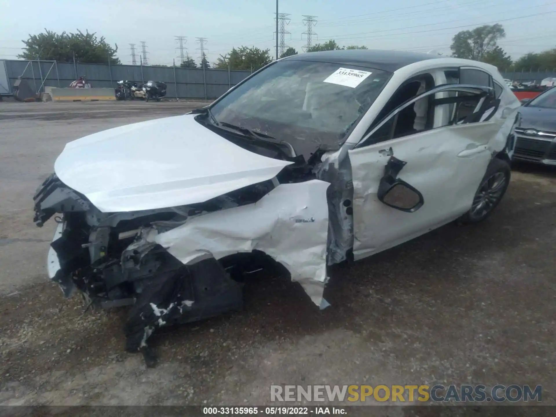 2 Photograph of a damaged car JTEAAAAH6MJ072974 TOYOTA VENZA 2021