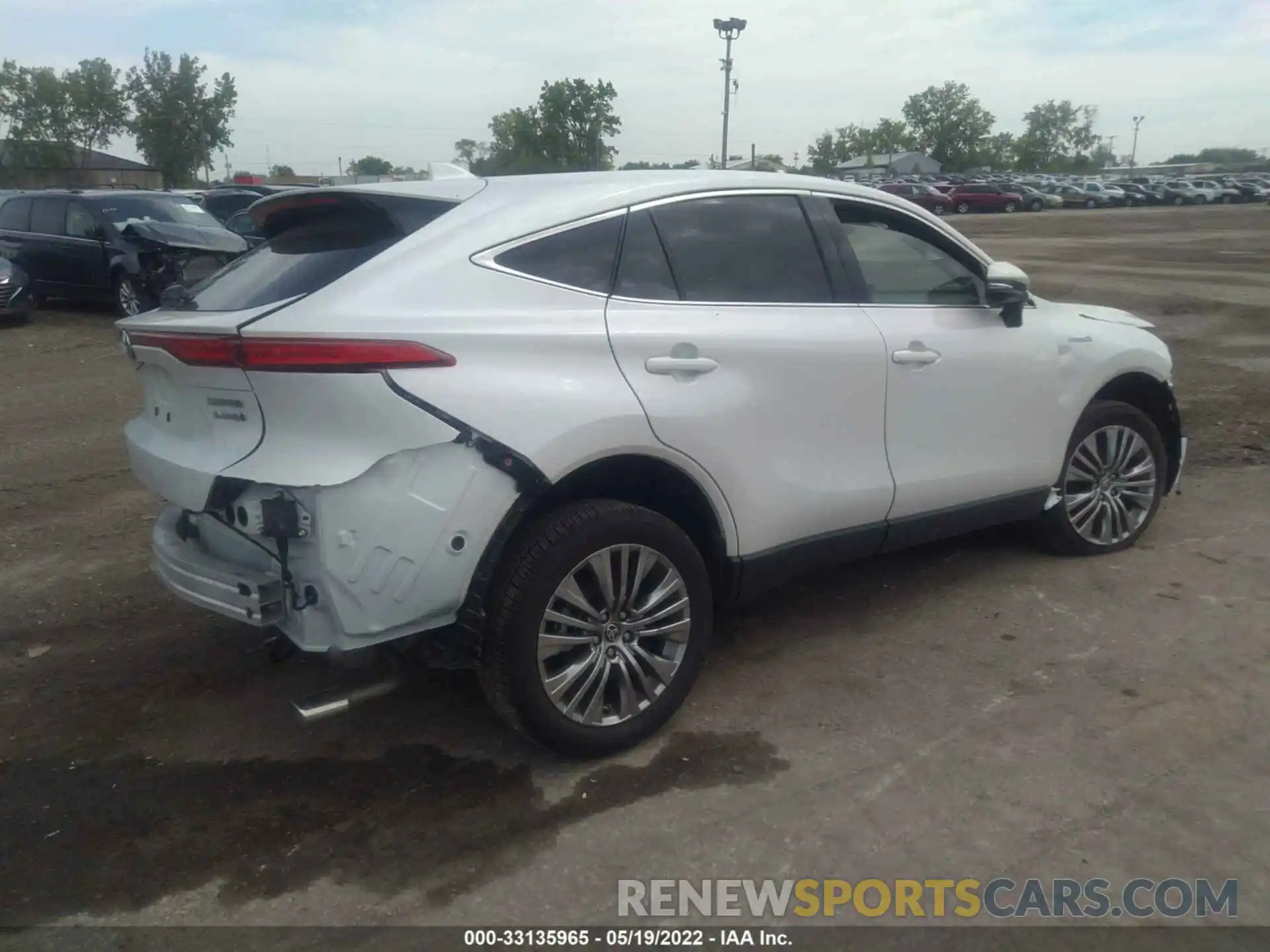 4 Photograph of a damaged car JTEAAAAH6MJ072974 TOYOTA VENZA 2021