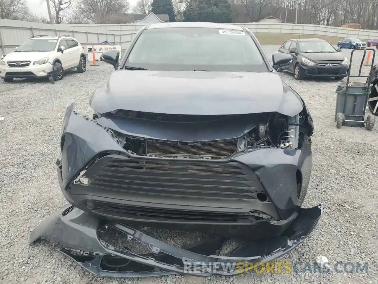 5 Photograph of a damaged car JTEAAAAH6MJ077902 TOYOTA VENZA 2021