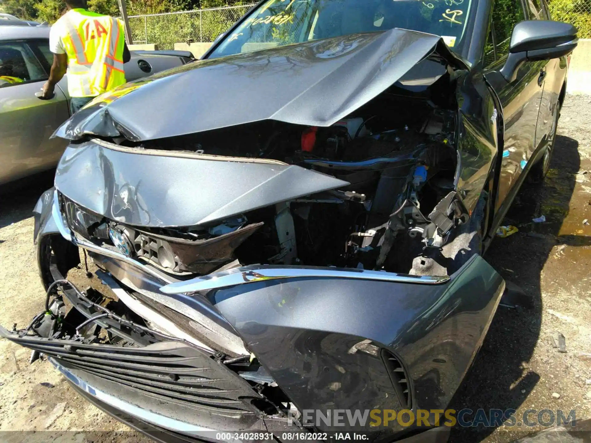 10 Photograph of a damaged car JTEAAAAH6MJ084820 TOYOTA VENZA 2021