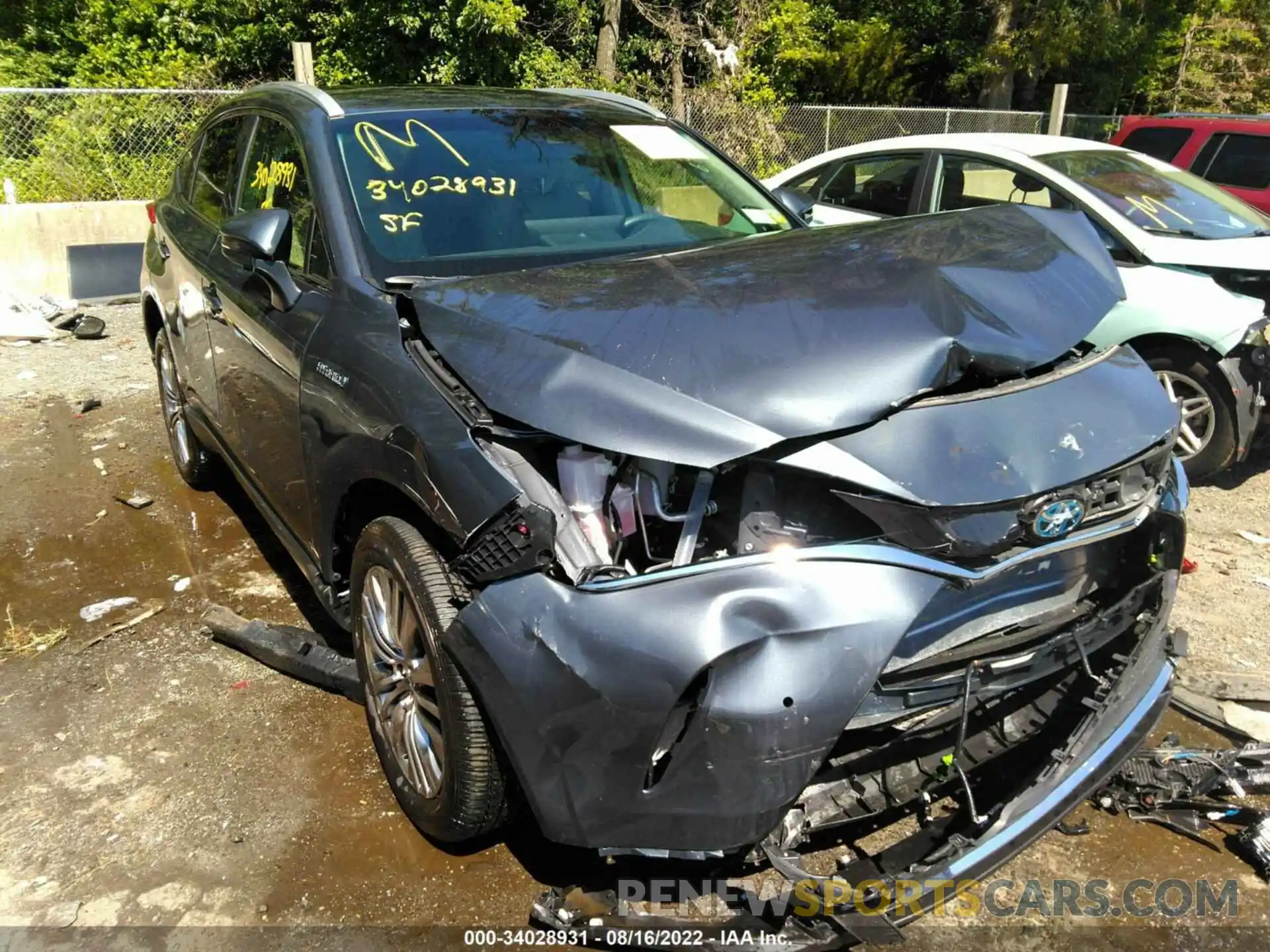 6 Photograph of a damaged car JTEAAAAH6MJ084820 TOYOTA VENZA 2021