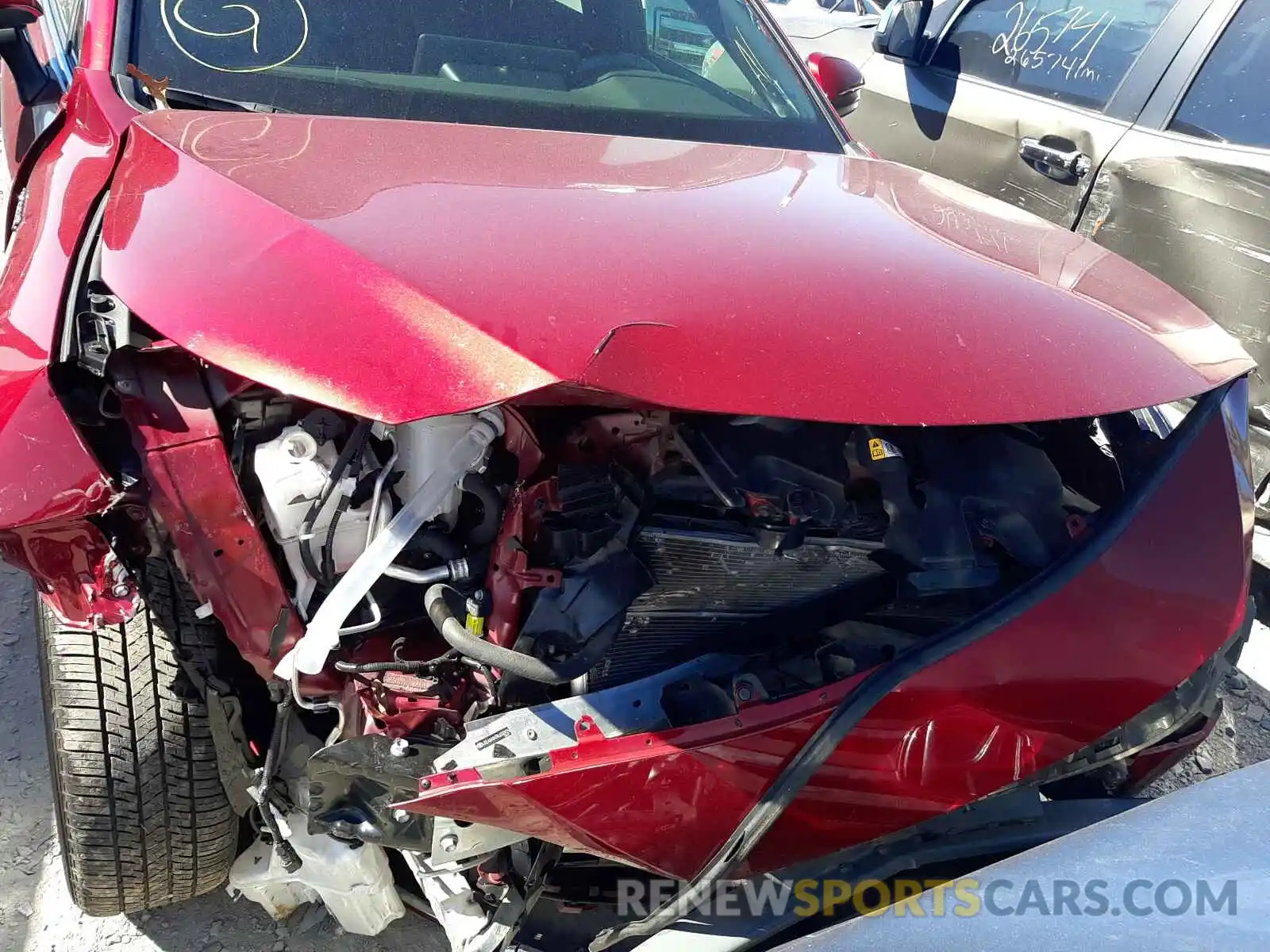 9 Photograph of a damaged car JTEAAAAH7MJ000925 TOYOTA VENZA 2021