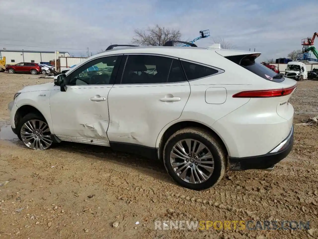 2 Photograph of a damaged car JTEAAAAH7MJ006787 TOYOTA VENZA 2021