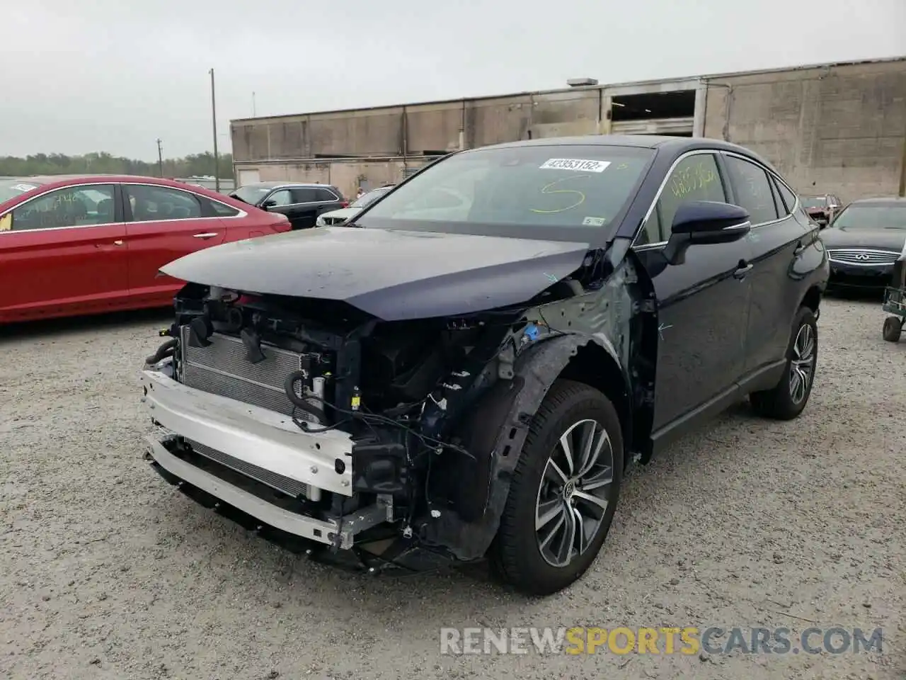 2 Photograph of a damaged car JTEAAAAH7MJ014288 TOYOTA VENZA 2021