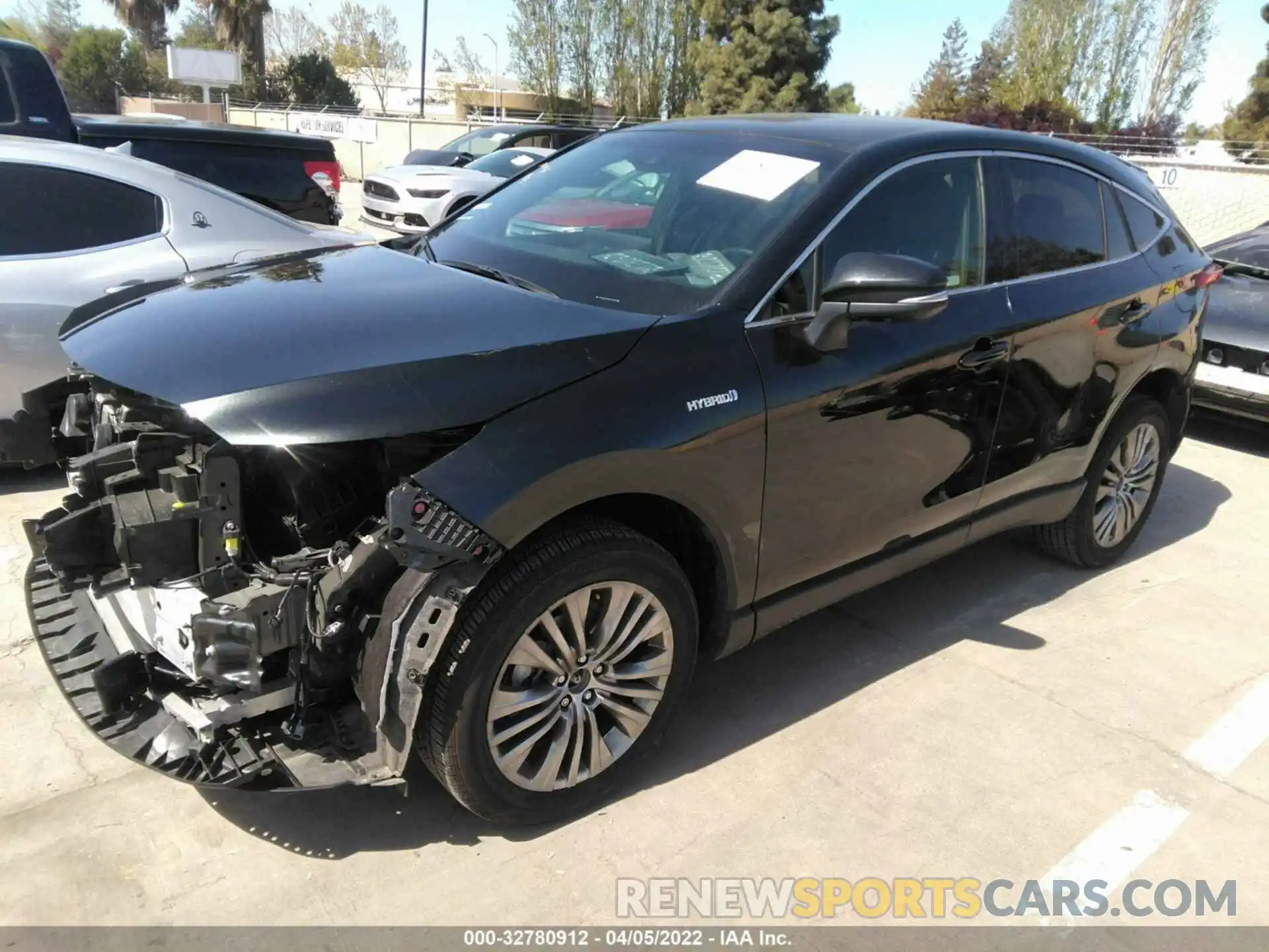 2 Photograph of a damaged car JTEAAAAH7MJ014503 TOYOTA VENZA 2021