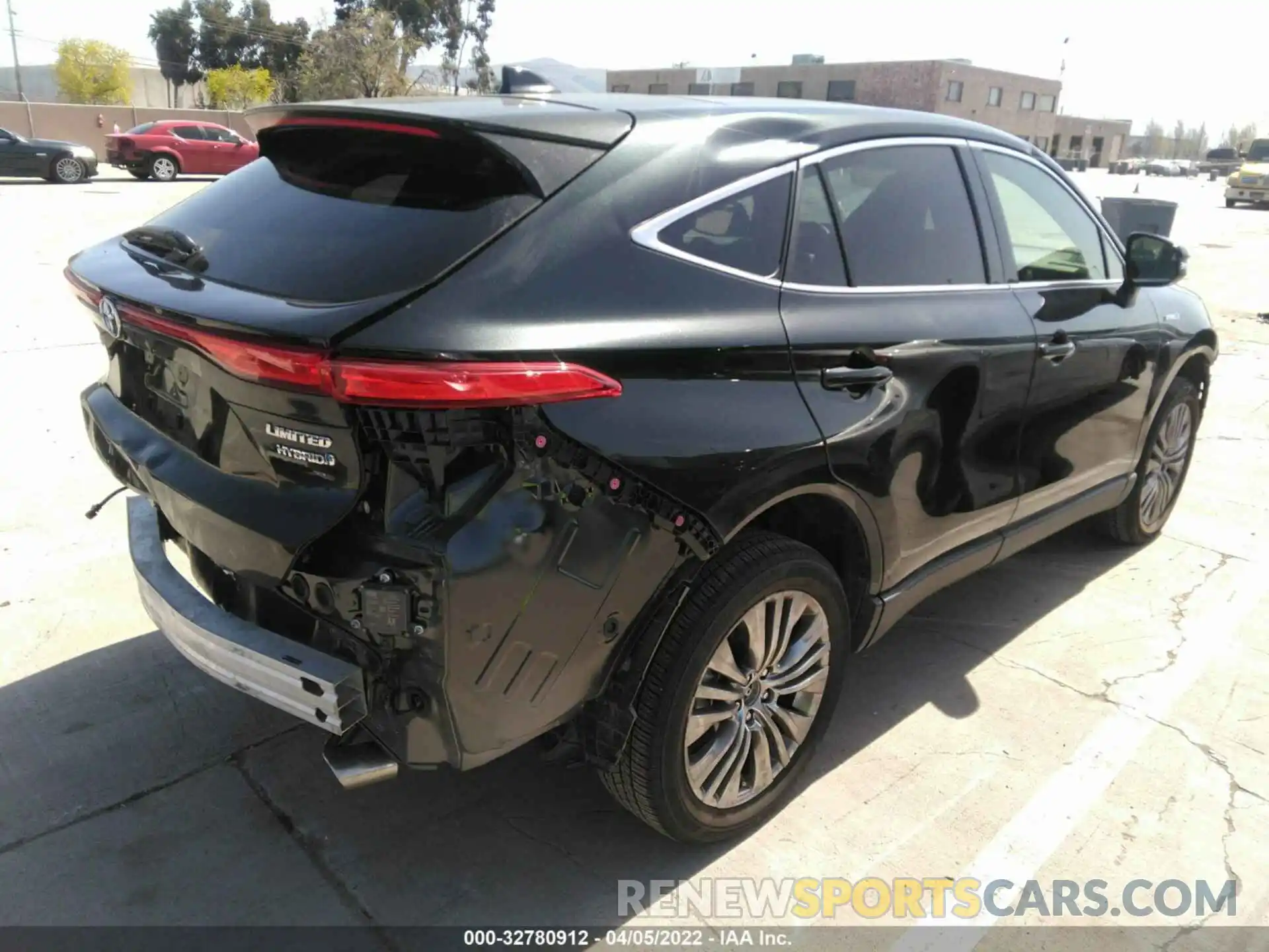 4 Photograph of a damaged car JTEAAAAH7MJ014503 TOYOTA VENZA 2021