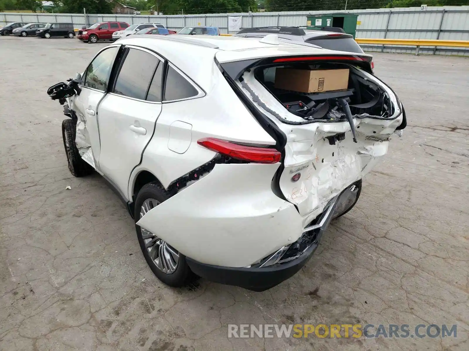 3 Photograph of a damaged car JTEAAAAH7MJ018342 TOYOTA VENZA 2021