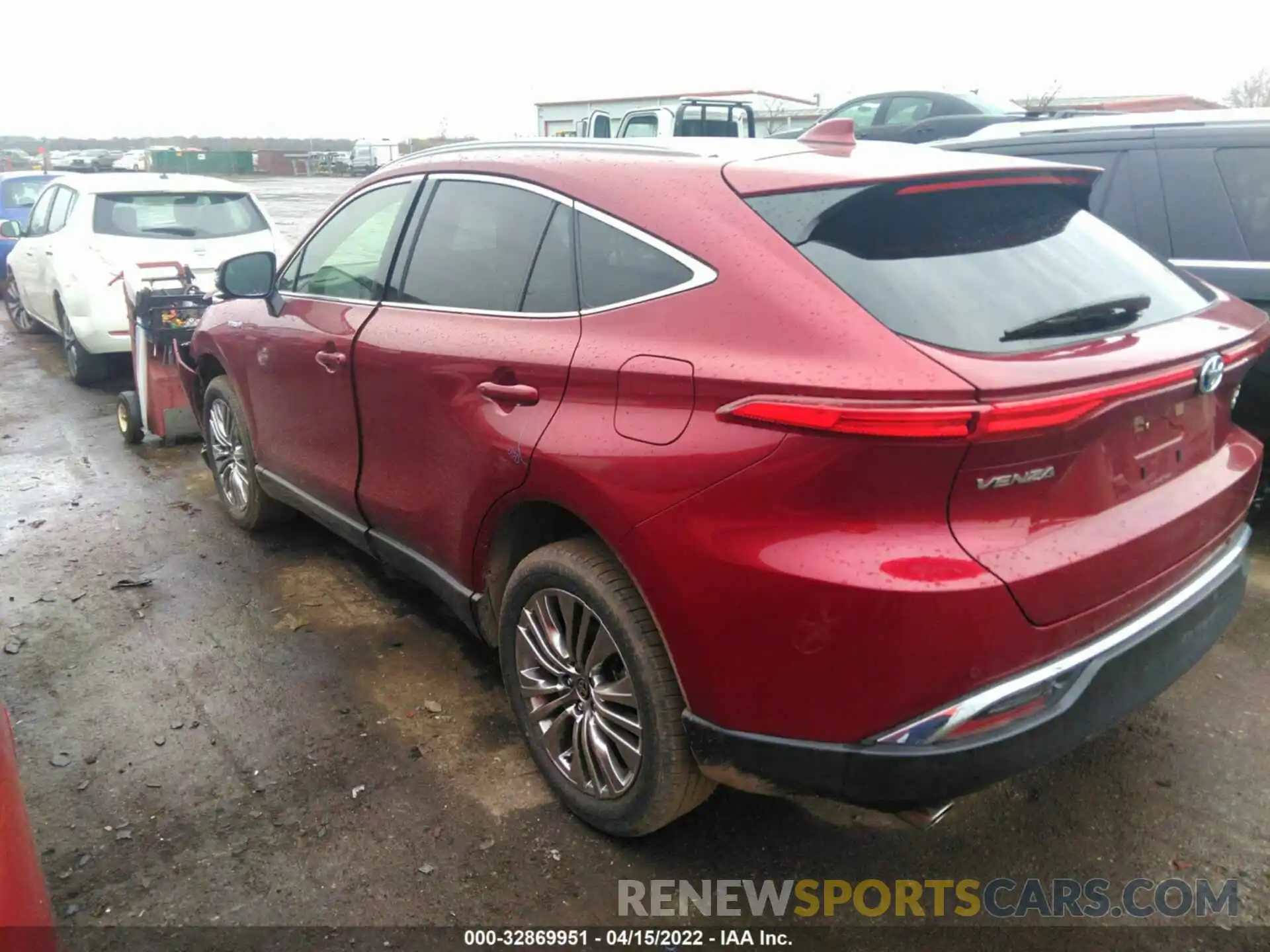 3 Фотография поврежденного автомобиля JTEAAAAH7MJ022620 TOYOTA VENZA 2021