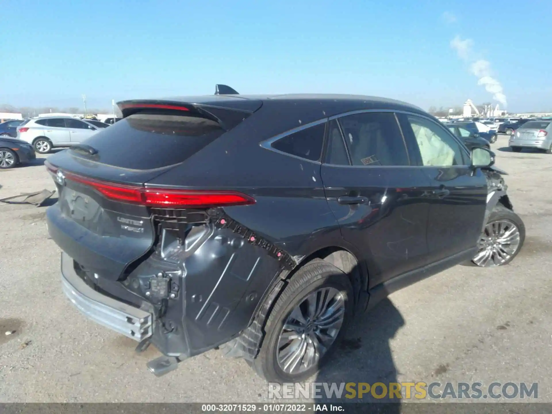 4 Photograph of a damaged car JTEAAAAH7MJ032192 TOYOTA VENZA 2021