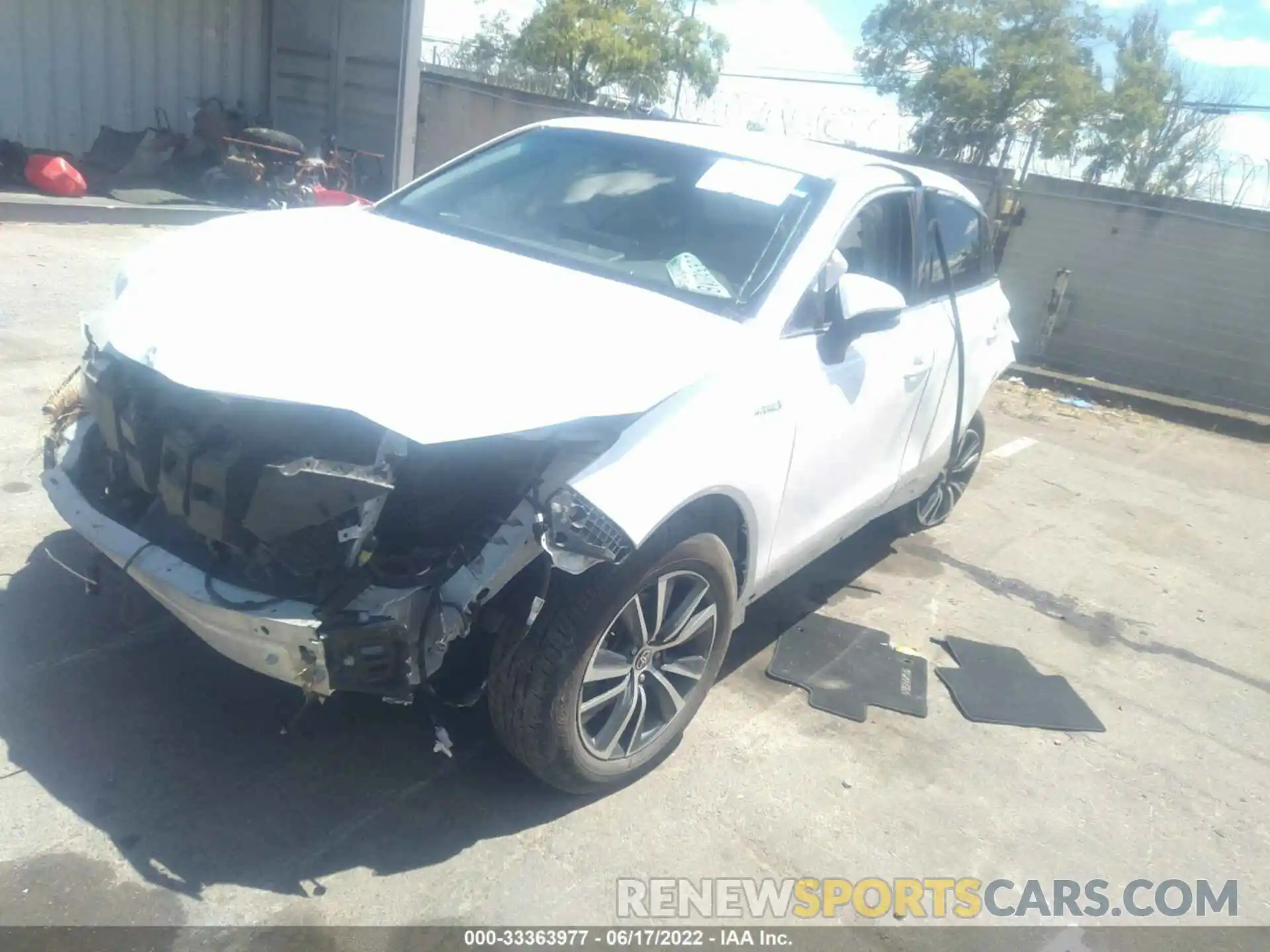 2 Photograph of a damaged car JTEAAAAH7MJ036775 TOYOTA VENZA 2021