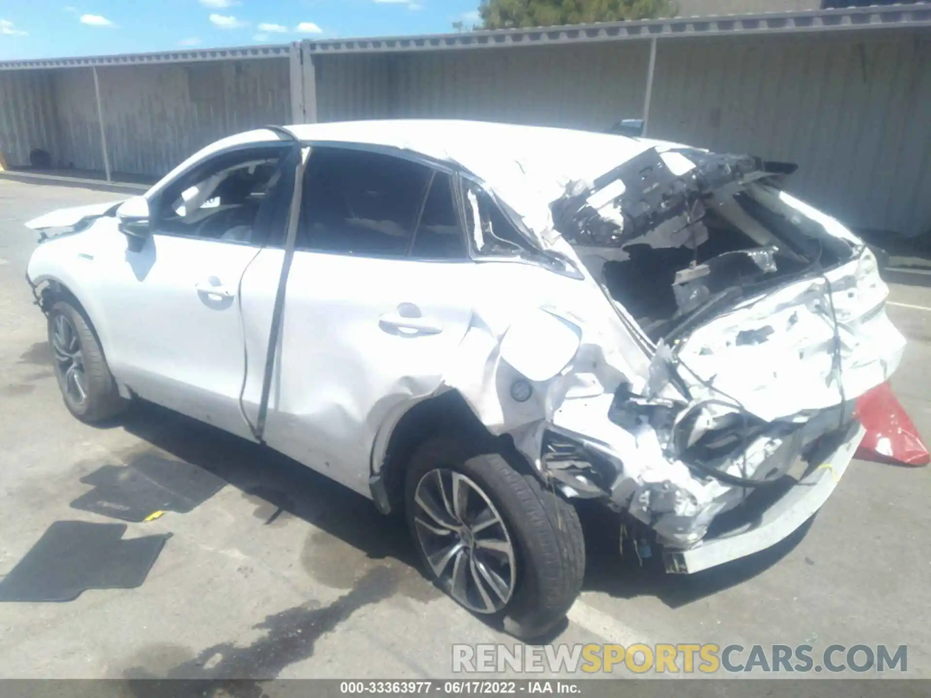 3 Photograph of a damaged car JTEAAAAH7MJ036775 TOYOTA VENZA 2021