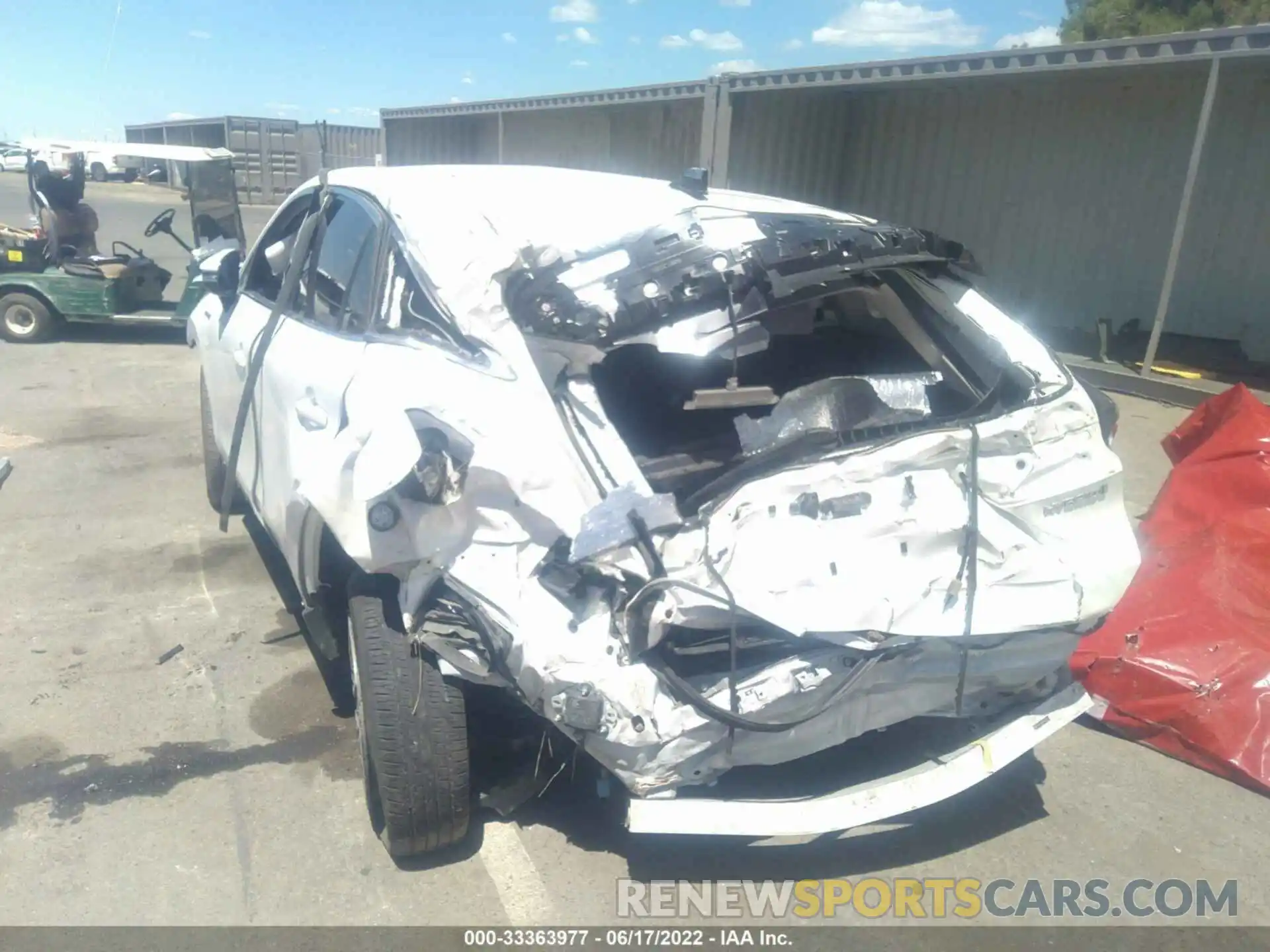 6 Photograph of a damaged car JTEAAAAH7MJ036775 TOYOTA VENZA 2021