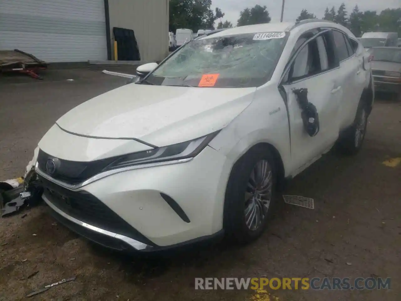 2 Фотография поврежденного автомобиля JTEAAAAH7MJ052247 TOYOTA VENZA 2021