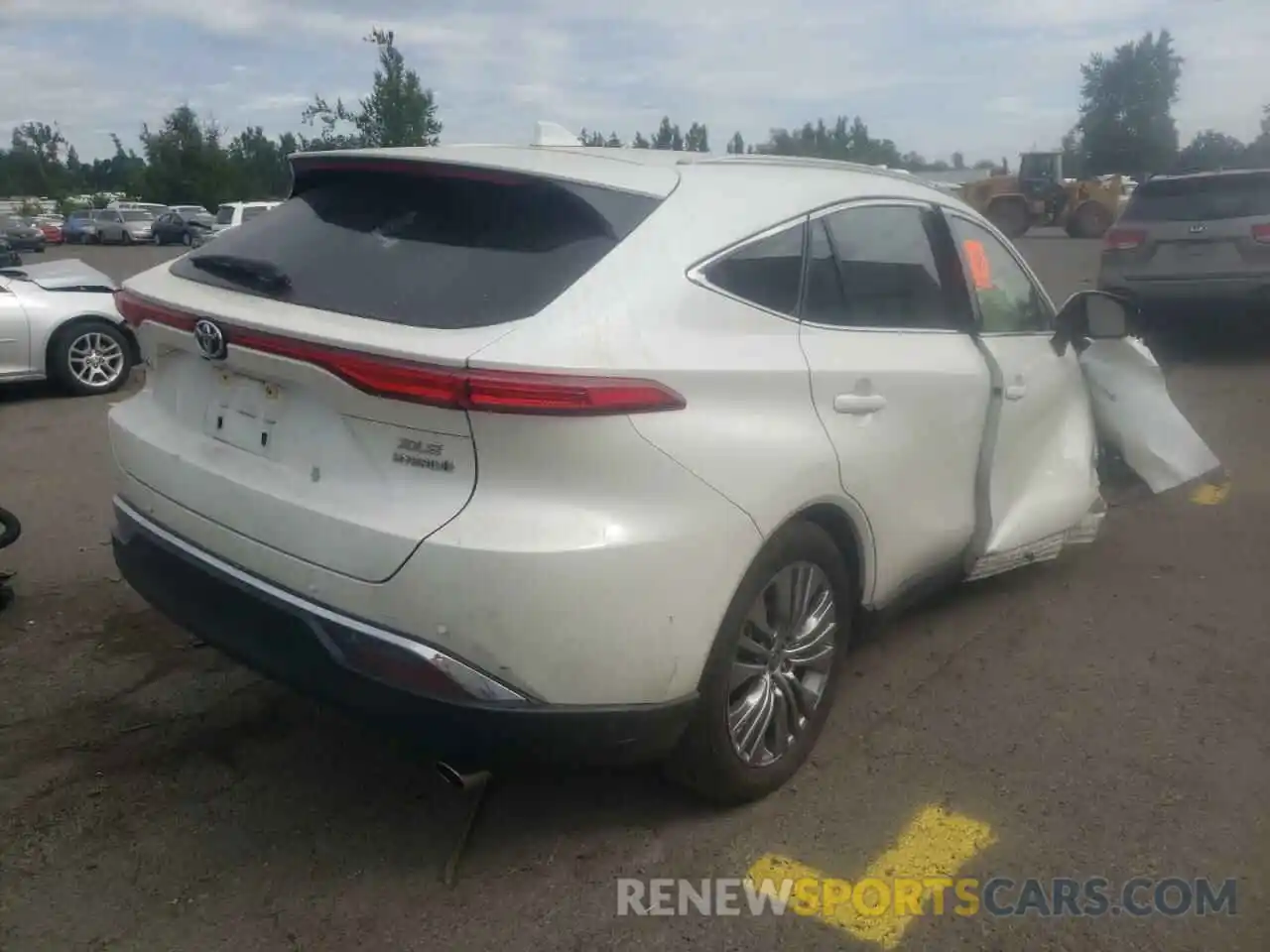 4 Фотография поврежденного автомобиля JTEAAAAH7MJ052247 TOYOTA VENZA 2021