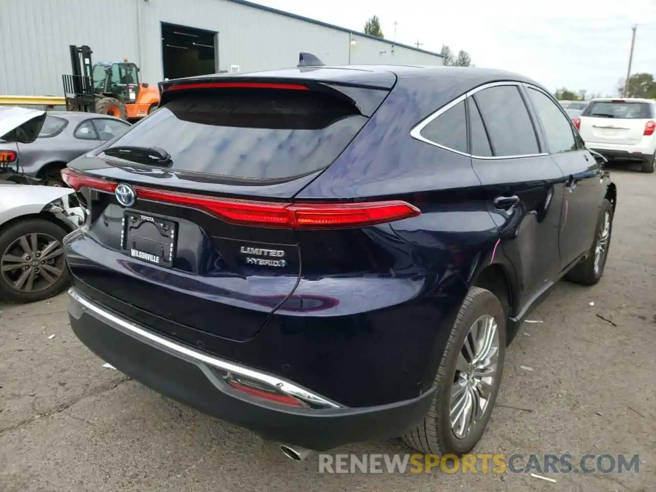 4 Photograph of a damaged car JTEAAAAH7MJ053642 TOYOTA VENZA 2021