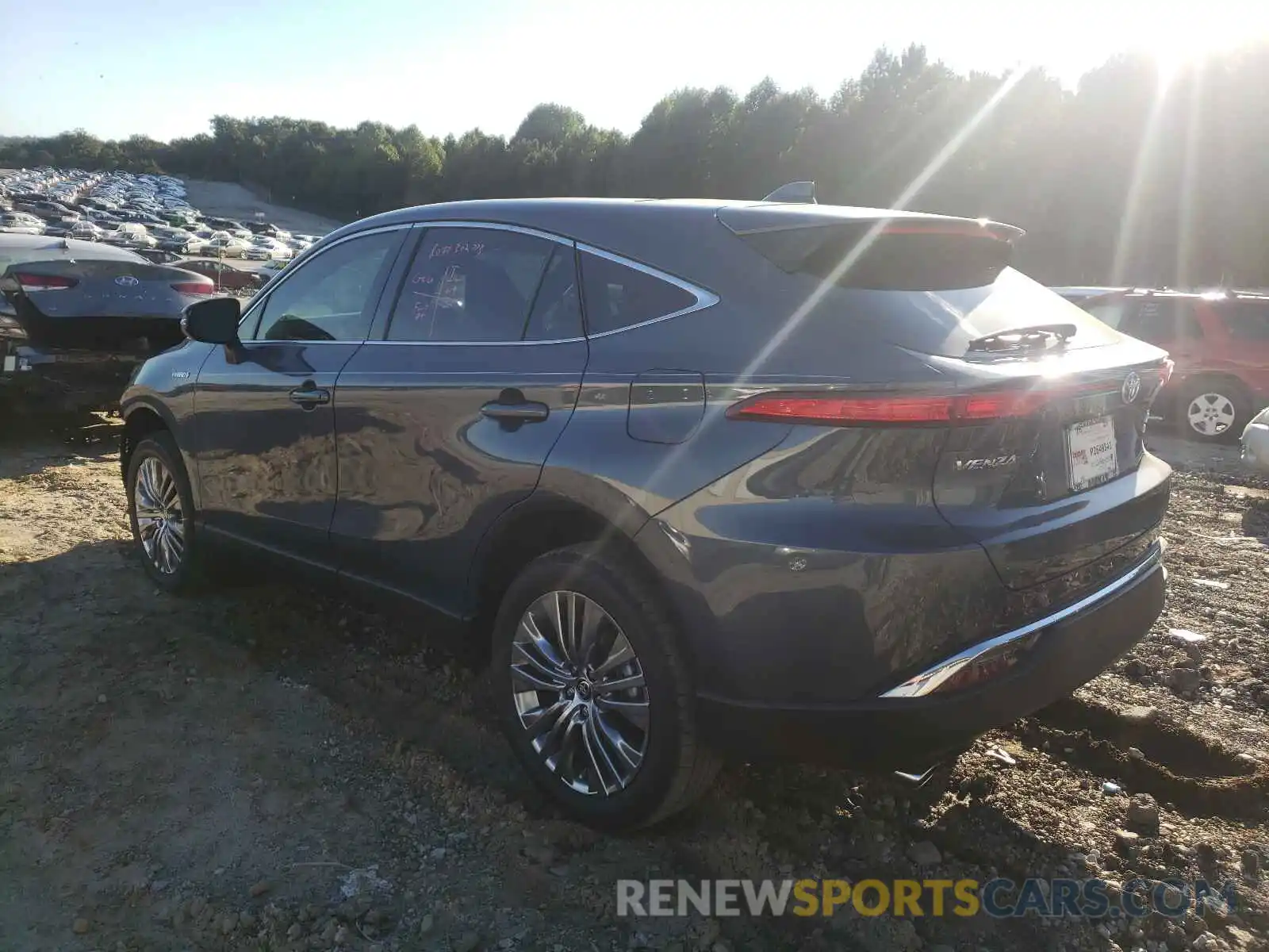 3 Photograph of a damaged car JTEAAAAH7MJ064852 TOYOTA VENZA 2021