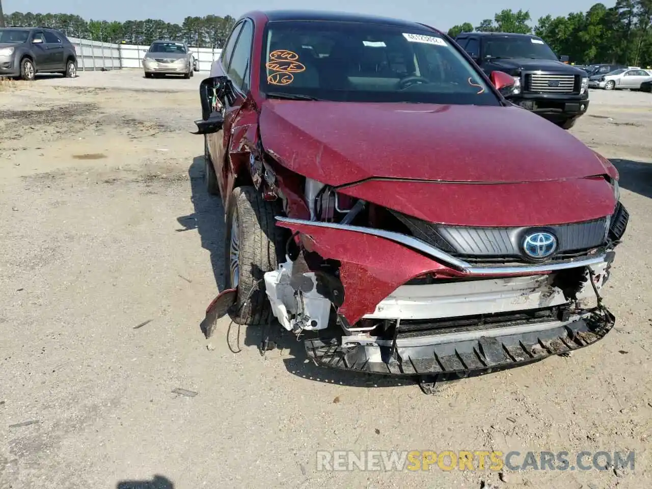 9 Photograph of a damaged car JTEAAAAH7MJ065600 TOYOTA VENZA 2021