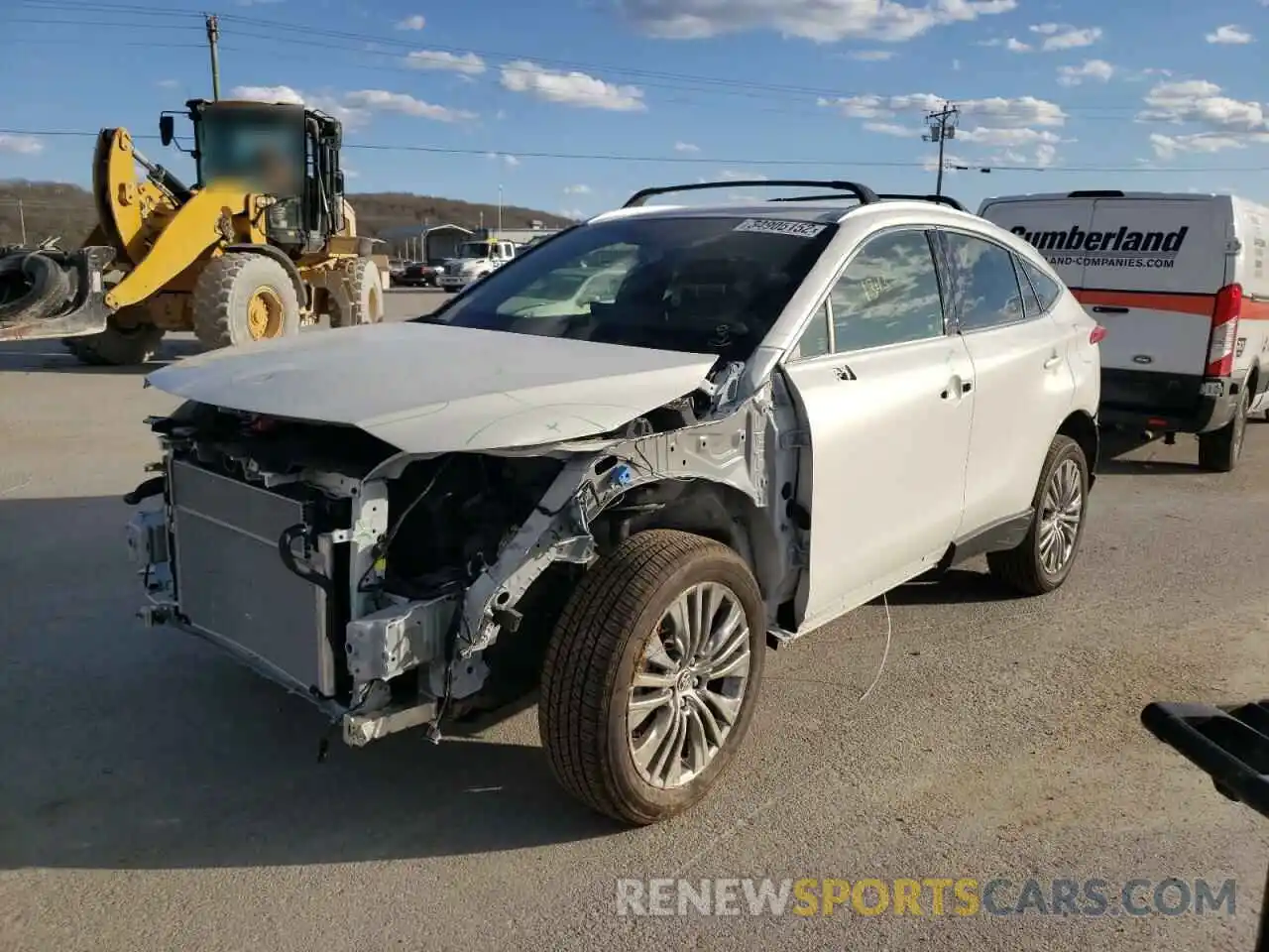 2 Photograph of a damaged car JTEAAAAH7MJ070019 TOYOTA VENZA 2021