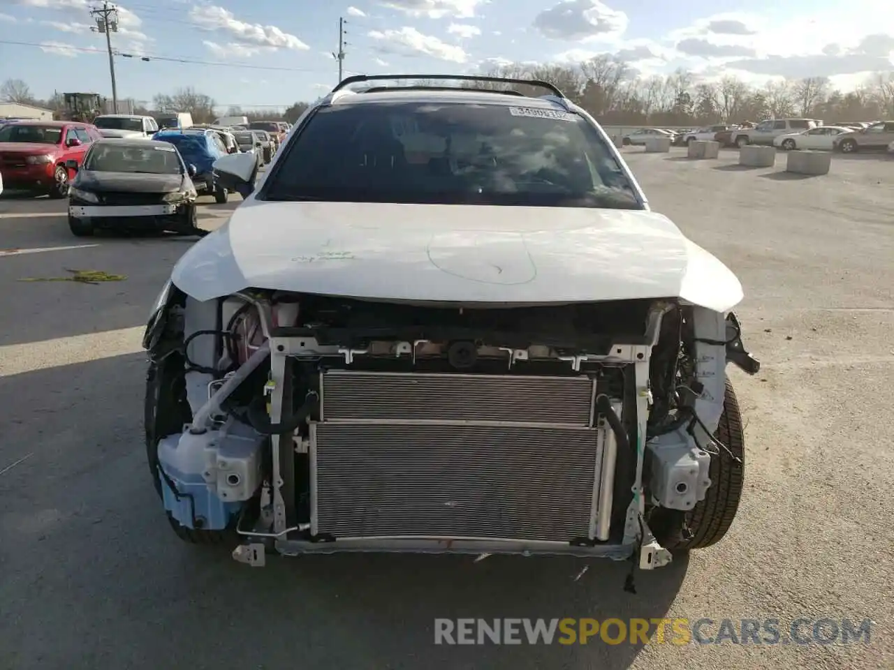 9 Photograph of a damaged car JTEAAAAH7MJ070019 TOYOTA VENZA 2021